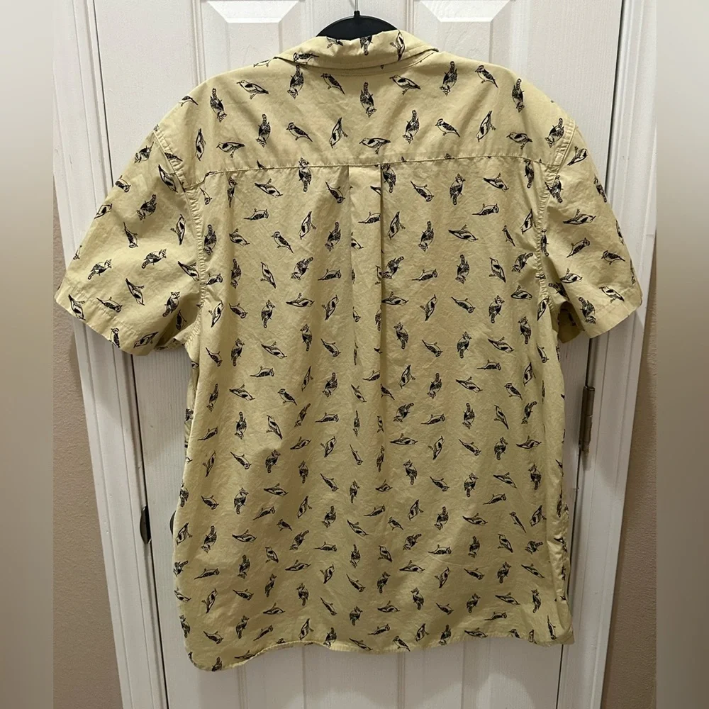 The North Face Men's Baytrail Button Down Shirt- XL Bird Watcher print